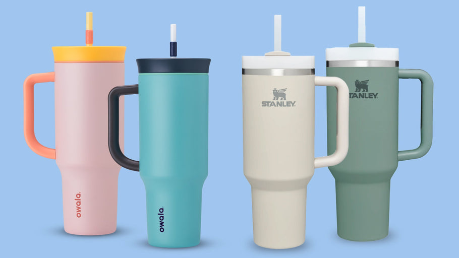 Battle of the Bottles: Owala 40oz Tumbler with Handle vs Stanley Tumbler