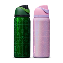 Green and Pink Wicked FreeSip Bottles
