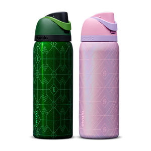 Green and Pink Wicked FreeSip Bottles