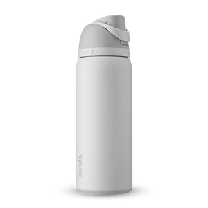 32oz Shy Marshmallow Stainless Steel Insulated Owala FreeSip Water Bottle